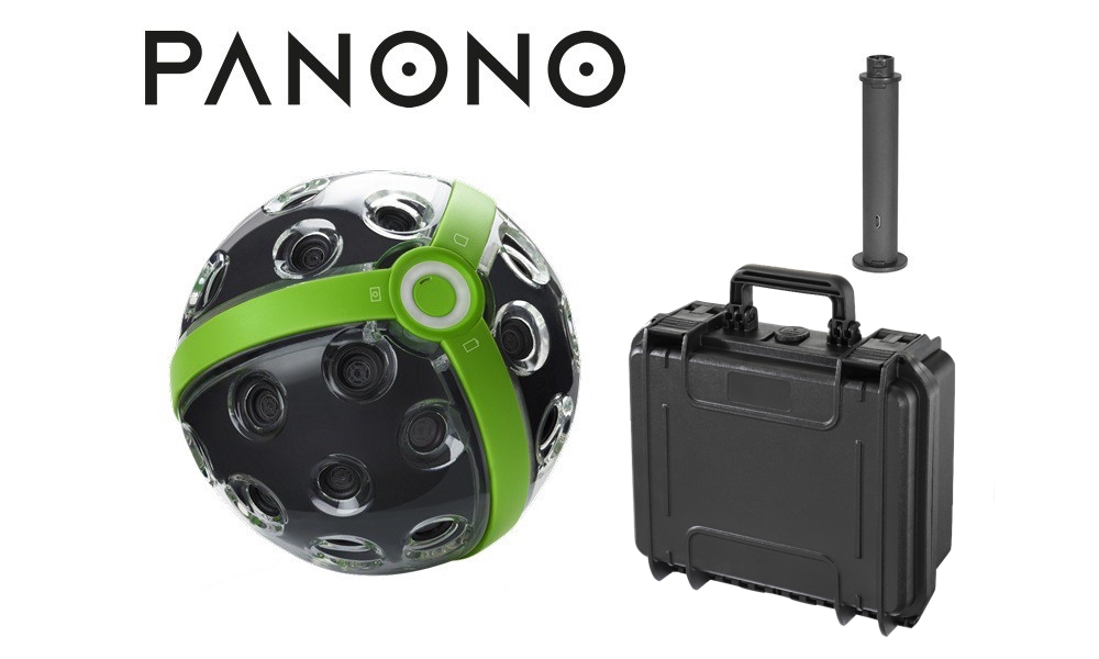 Panono 360 Grad Panorama Fotokamera + Stativadapter + wasserdichter Koffer