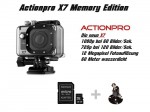 Actionpro X7 - Memory Edition inklusive 16GB Micro SDHC Speicherkarte
