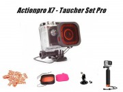 Actionpro X7 Taucher Set - Diving mit X7 Tauchfilter, Tauchstativ, Zusatzakku und Anti Fog Pads