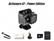 Actionpro X7 Power Edition - inkl. Telescopstange, 16GB Speicherkarte und Zusatzakku